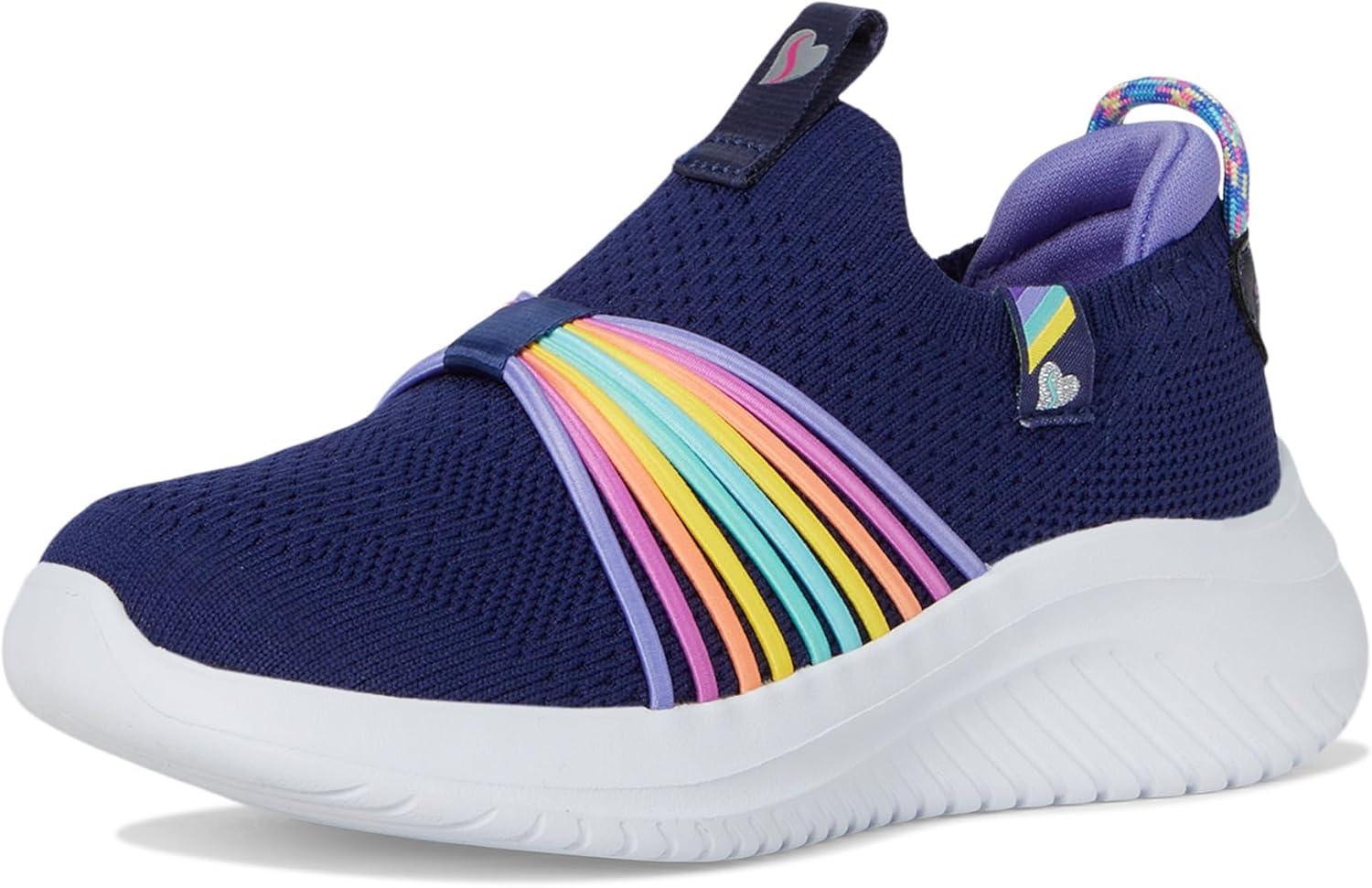 imageSKECHERS Girls Ultra Flex 30Rainbow SpeedNavyMulti