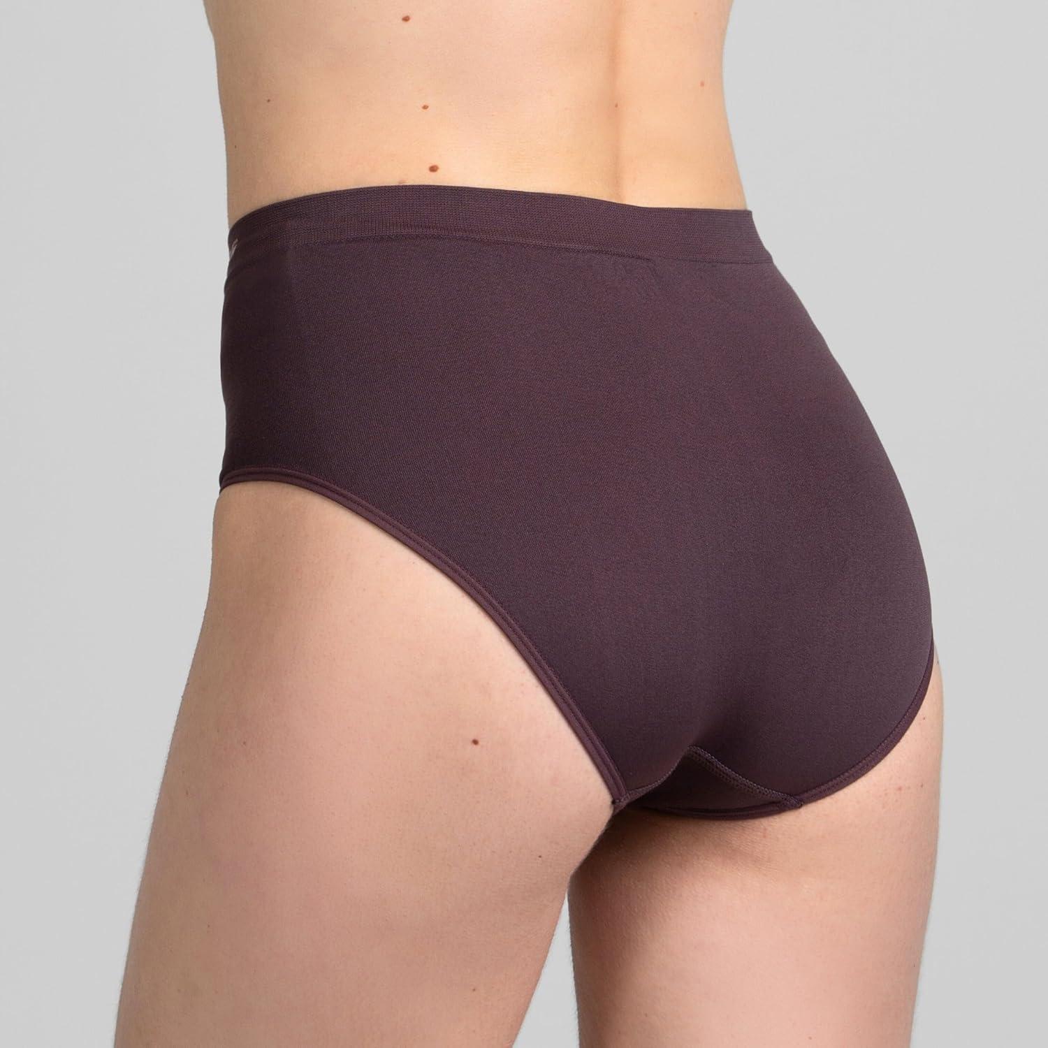 imageSkechers 5 Pack Womens Briefs Seamless Underwear Panties Ropa Sin Costuras Para MujeresPurpleMoonPinkTurtleDawn