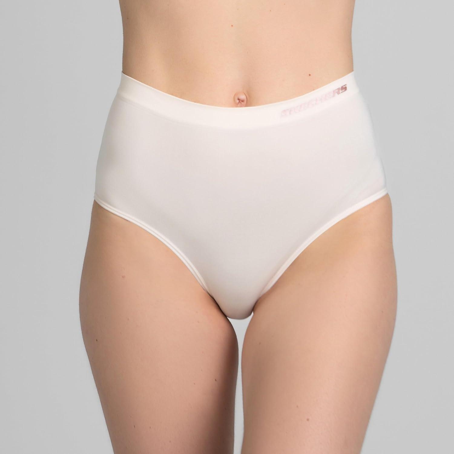 imageSkechers 5 Pack Womens Briefs Seamless Underwear Panties Ropa Sin Costuras Para MujeresPurpleMoonPinkTurtleDawn