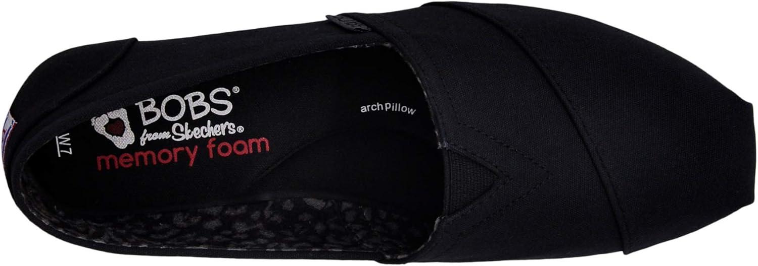 imageSkechers BOBS Womens Bobs PlushPeace ampamp LoveBlackCharcoal
