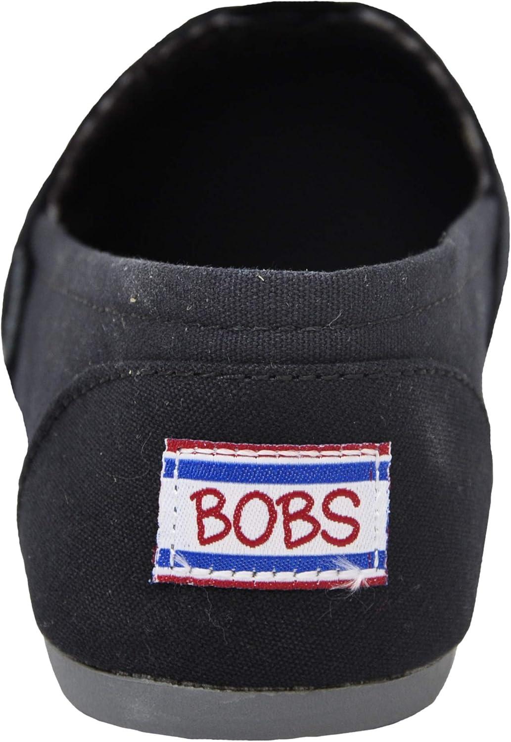 imageSkechers BOBS Womens Bobs PlushPeace ampamp LoveBlackCharcoal