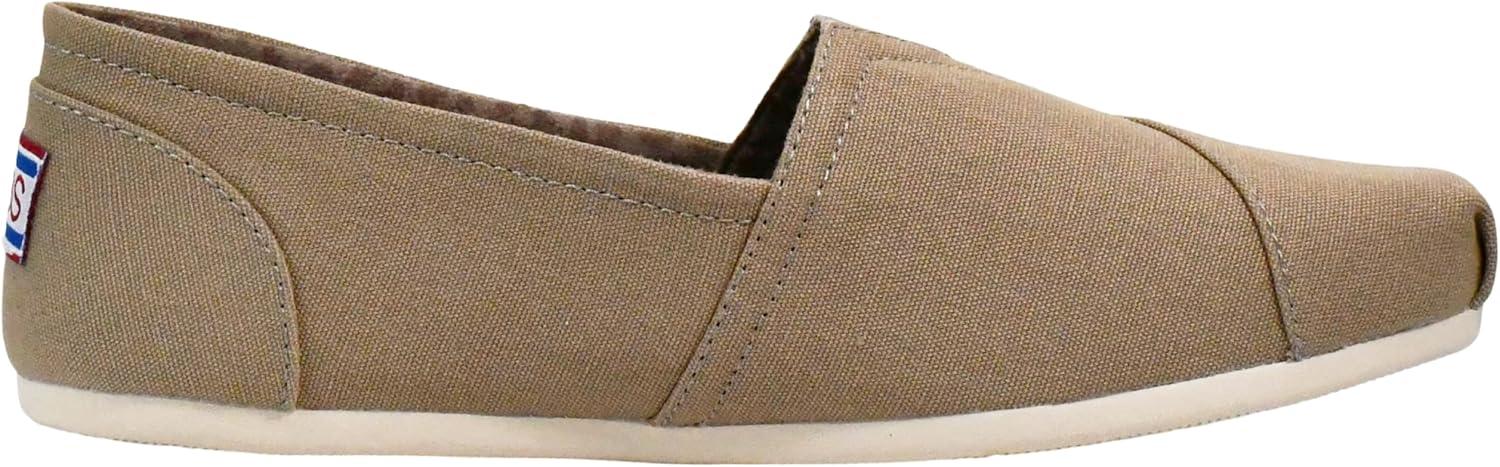 imageSkechers BOBS Womens Bobs PlushPeace ampamp LoveTaupe