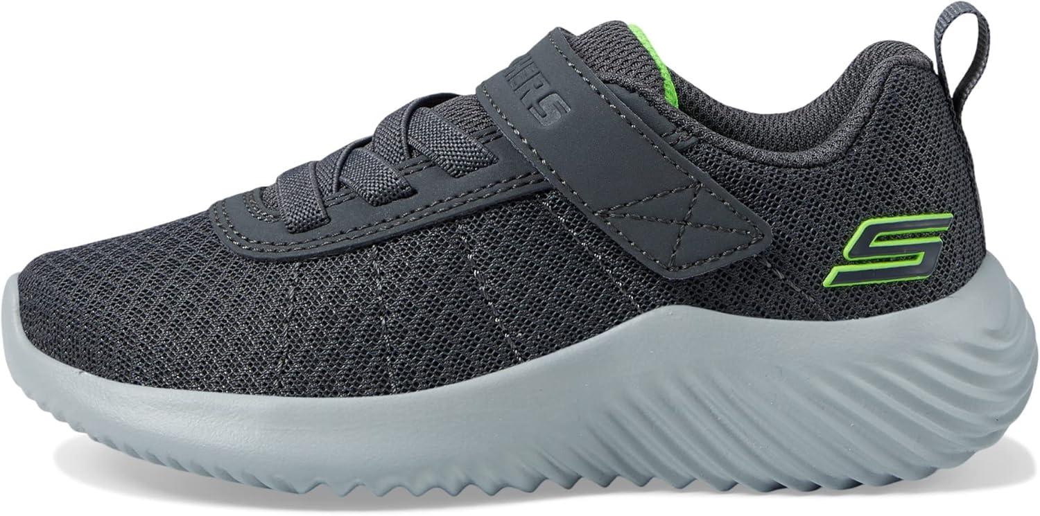 imageSkechers Boys Bounder Baronik Sneaker Little KidCharcoal