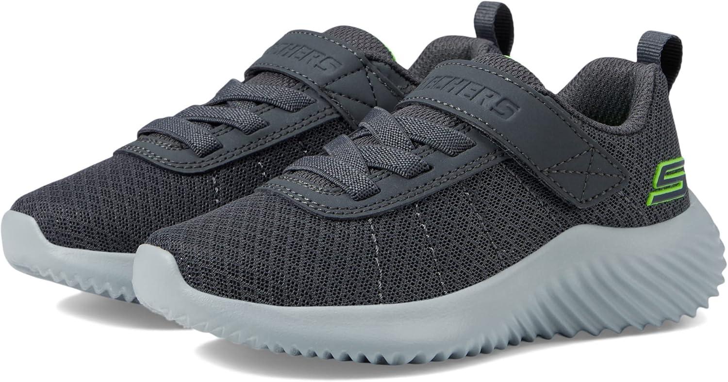 imageSkechers Boys Bounder Baronik Sneaker Little KidCharcoal