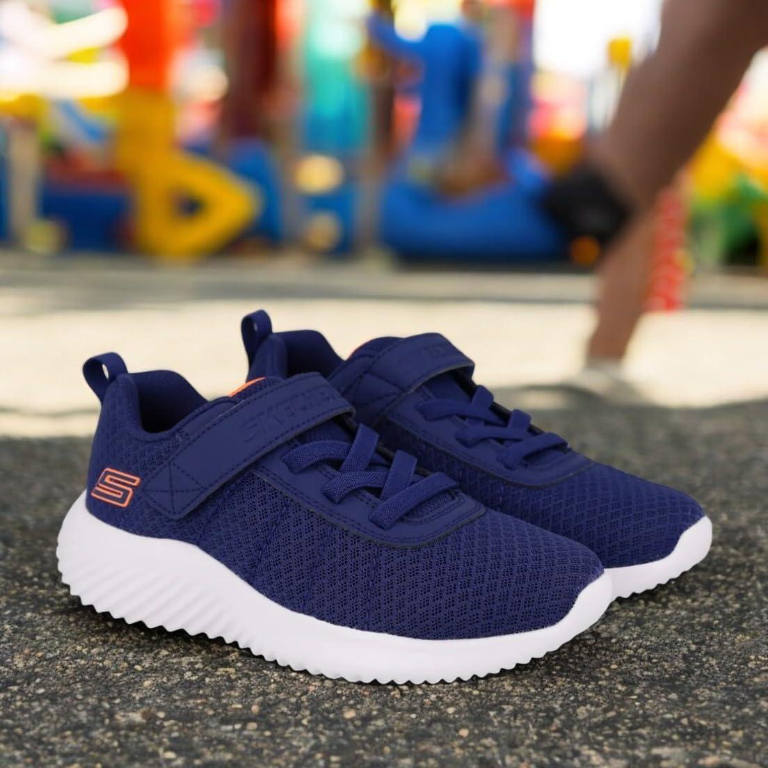 imageSkechers Boys Bounder Baronik Sneaker Little KidNavy