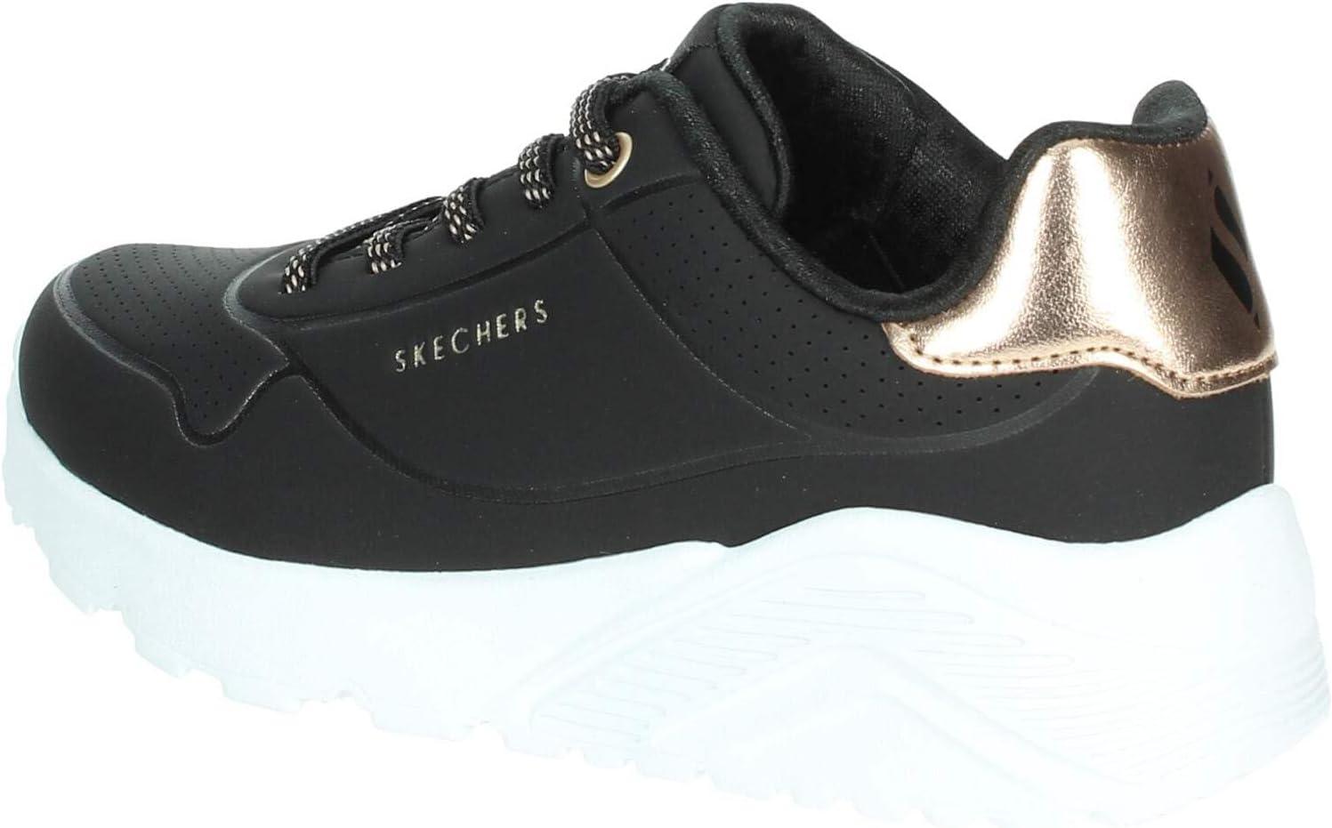 imageSkechers Girls Uno LiteMetallic ShimmersBlack