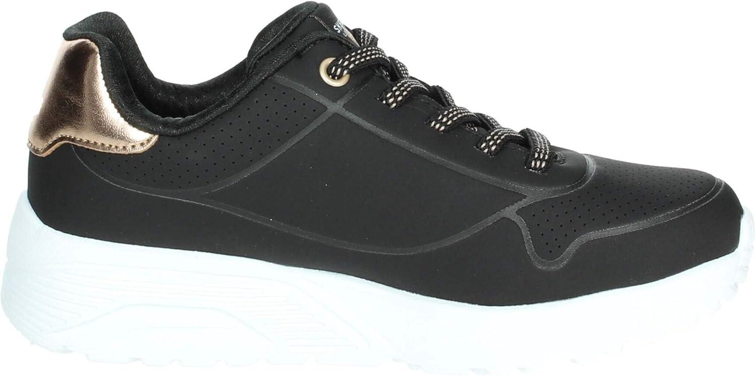 imageSkechers Girls Uno LiteMetallic ShimmersBlack