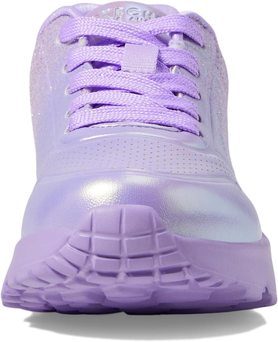 imageSkechers Girls Uno LiteMetallic ShimmersLavenderMulti