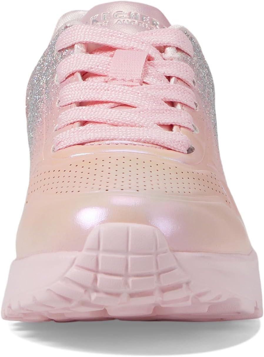 imageSkechers Girls Uno LiteMetallic ShimmersLink PinkMulti