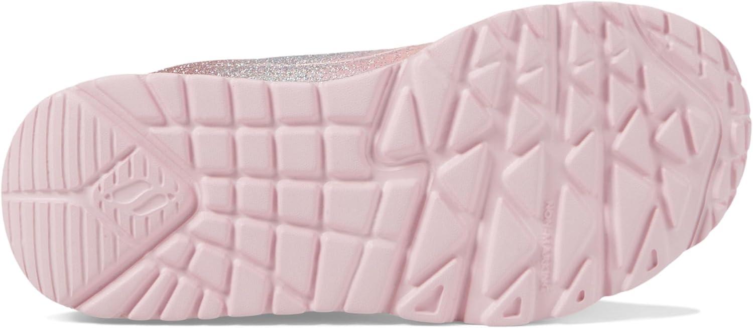 imageSkechers Girls Uno LiteMetallic ShimmersLink PinkMulti