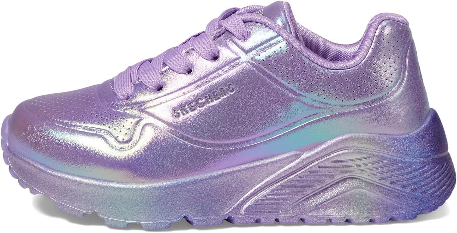 imageSkechers Girls Uno LiteMetallic ShimmersPurpleMulti