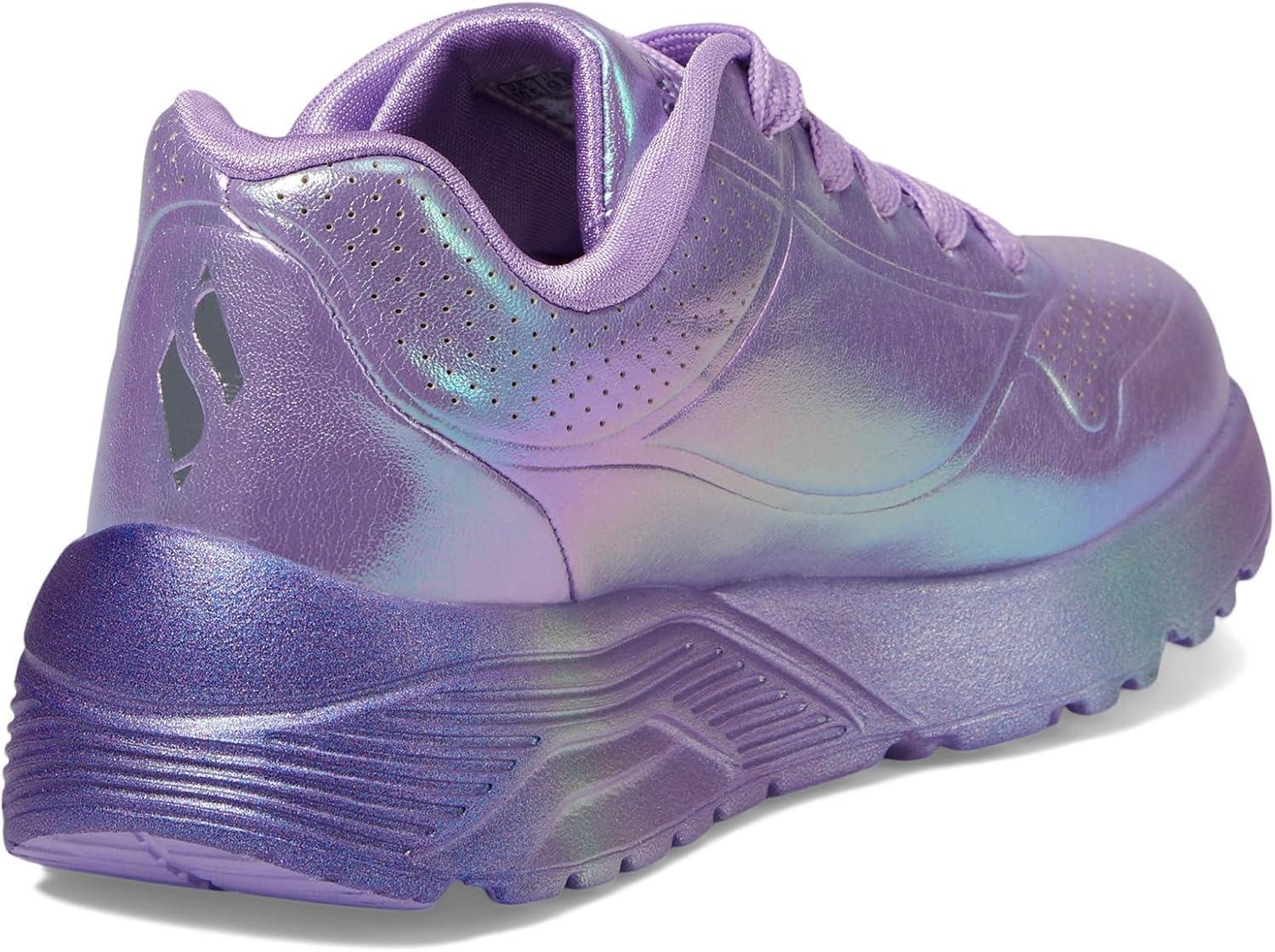 imageSkechers Girls Uno LiteMetallic ShimmersPurpleMulti