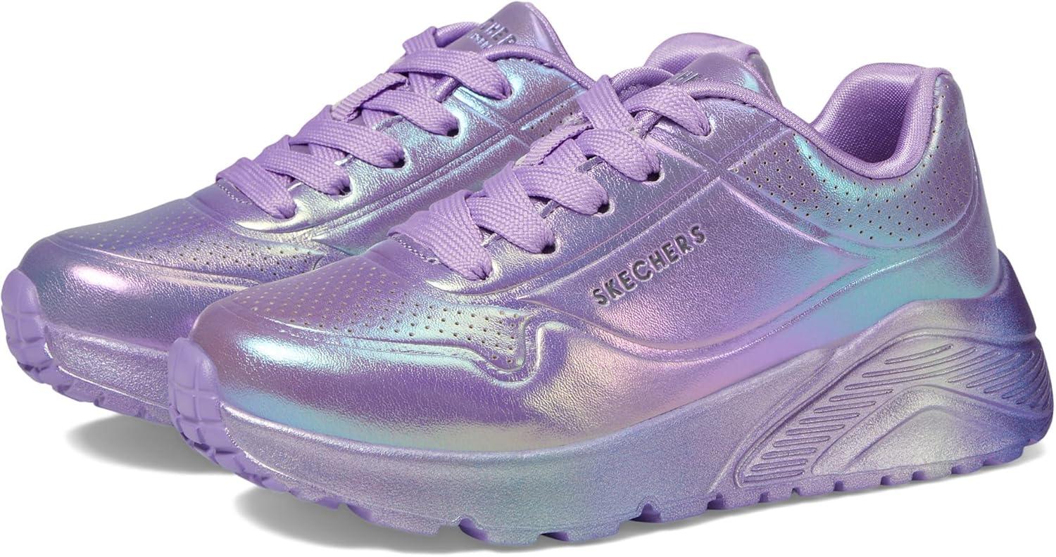 imageSkechers Girls Uno LiteMetallic ShimmersPurpleMulti