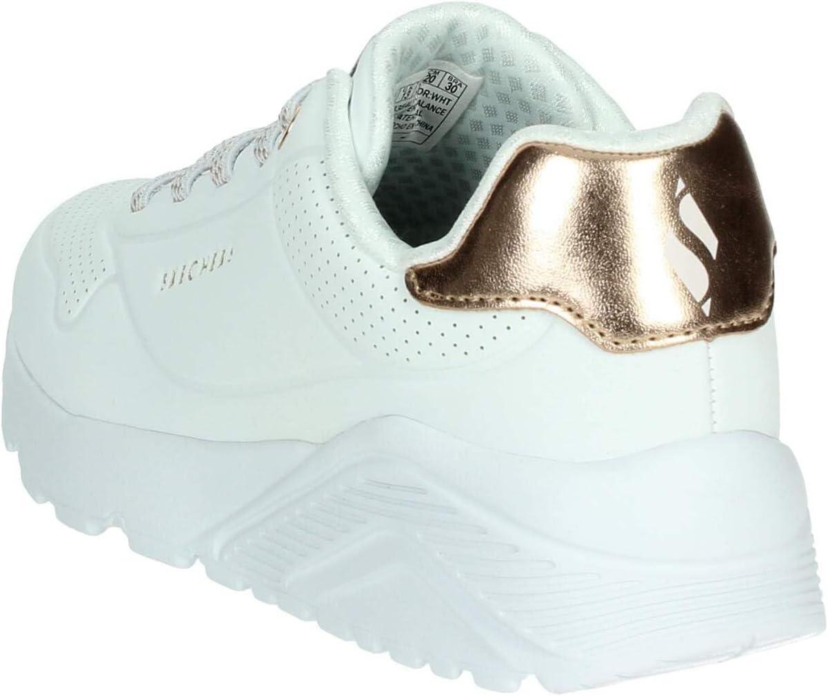 imageSkechers Girls Uno LiteMetallic ShimmersWhite