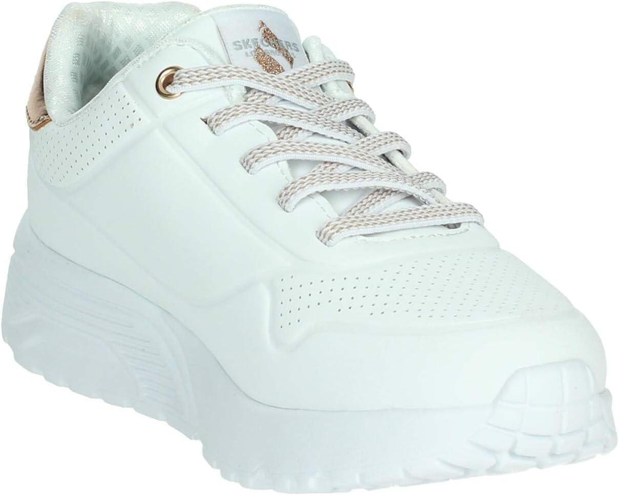 imageSkechers Girls Uno LiteMetallic ShimmersWhite