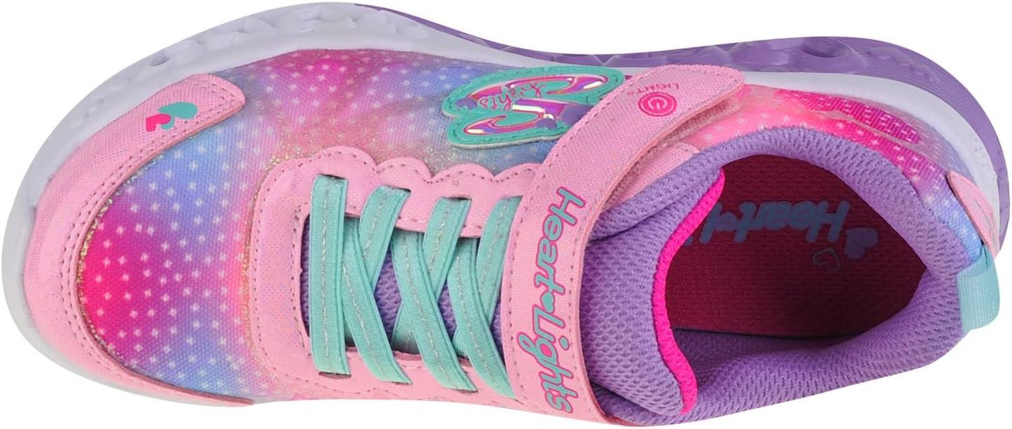 imageSkechers Kids Flutter Heart Lights SneakersPinkMulti