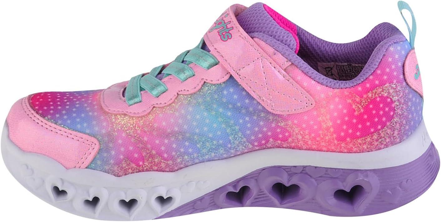 imageSkechers Kids Flutter Heart Lights SneakersPinkMulti