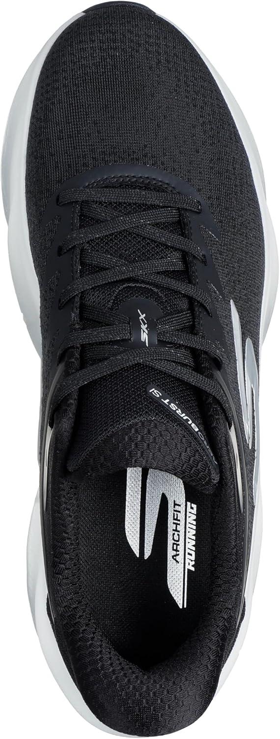 imageSkechers Mens Aero Burst Hands Free Slipins SneakerBlackWhite