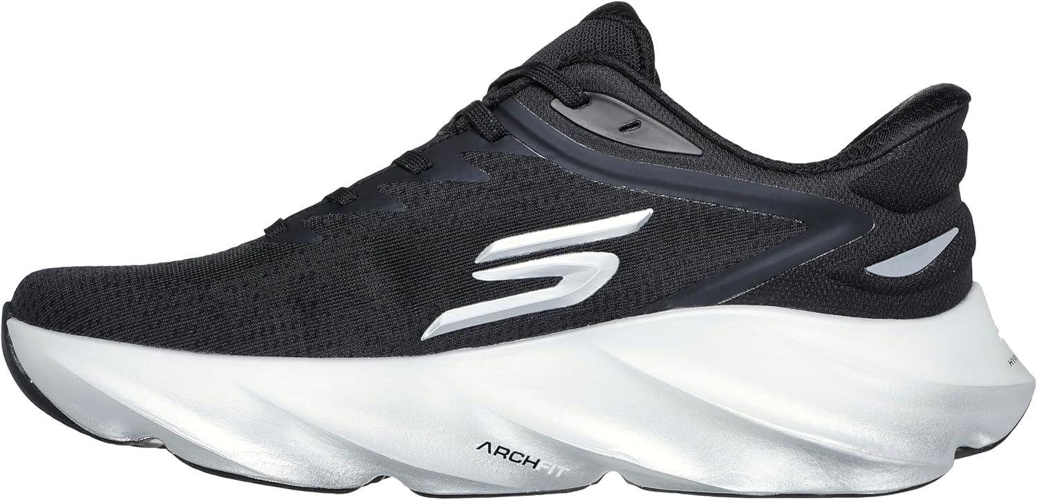 imageSkechers Mens Aero Burst Hands Free Slipins SneakerBlackWhite