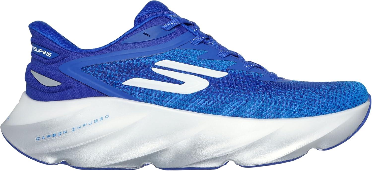 imageSkechers Mens Aero Burst Hands Free Slipins SneakerRoyal Blue