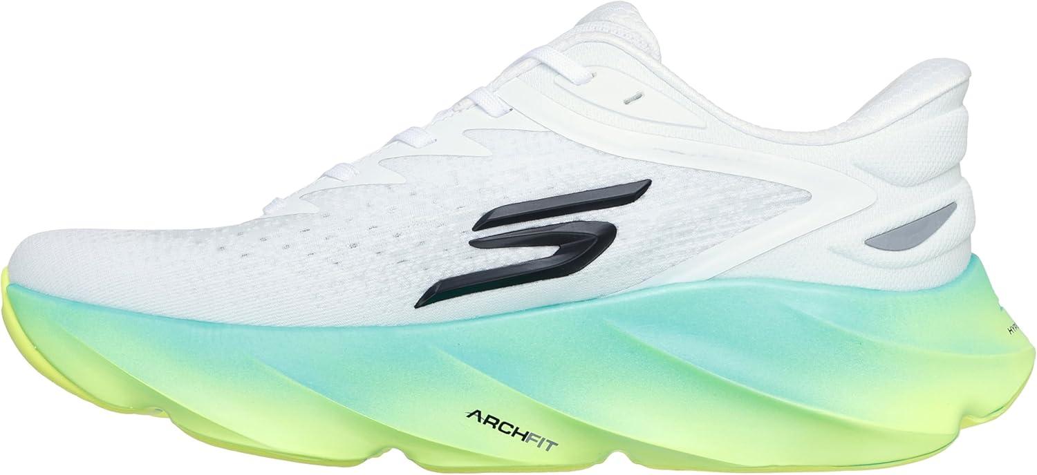 imageSkechers Mens Aero Burst Hands Free Slipins SneakerWhiteMulti