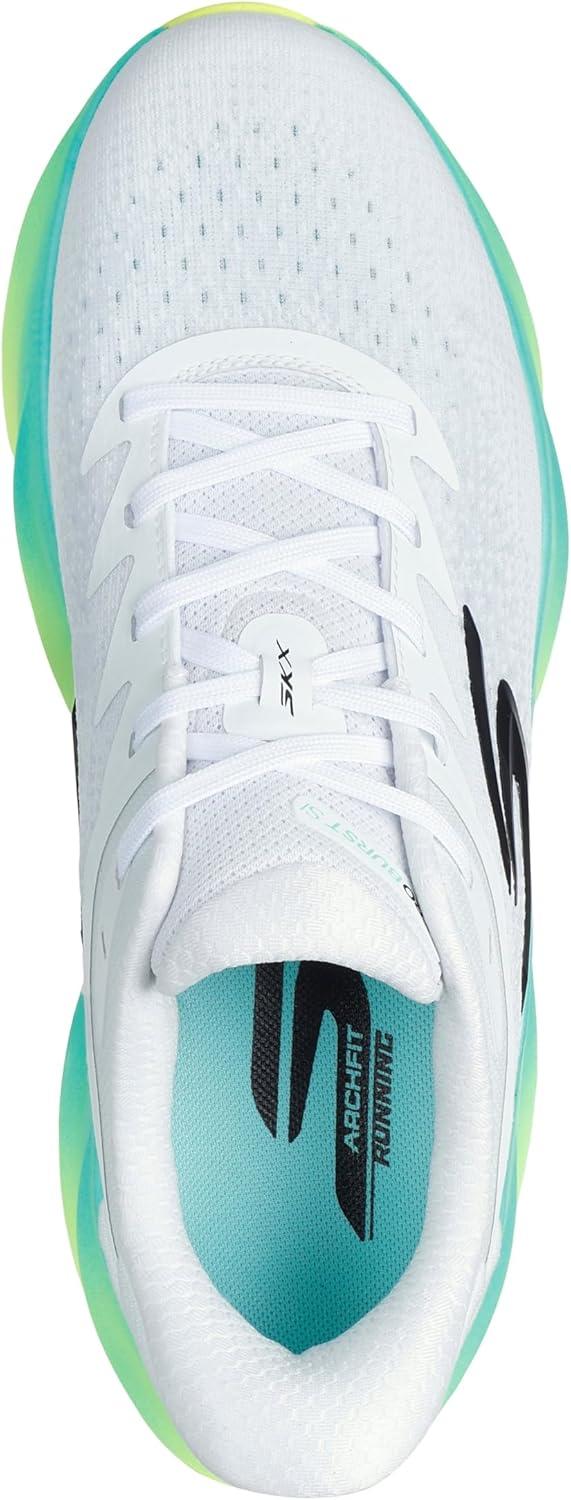 imageSkechers Mens Aero Burst Hands Free Slipins SneakerWhiteMulti