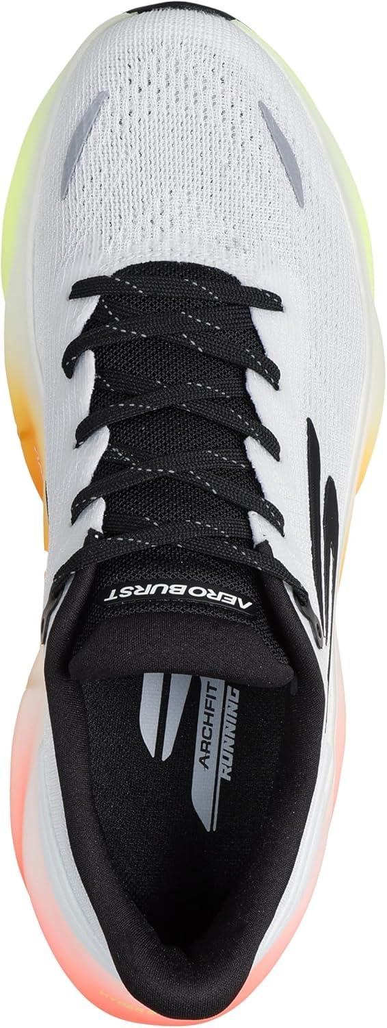 imageSkechers Mens Aero Burst SneakerWhiteBlackMulti