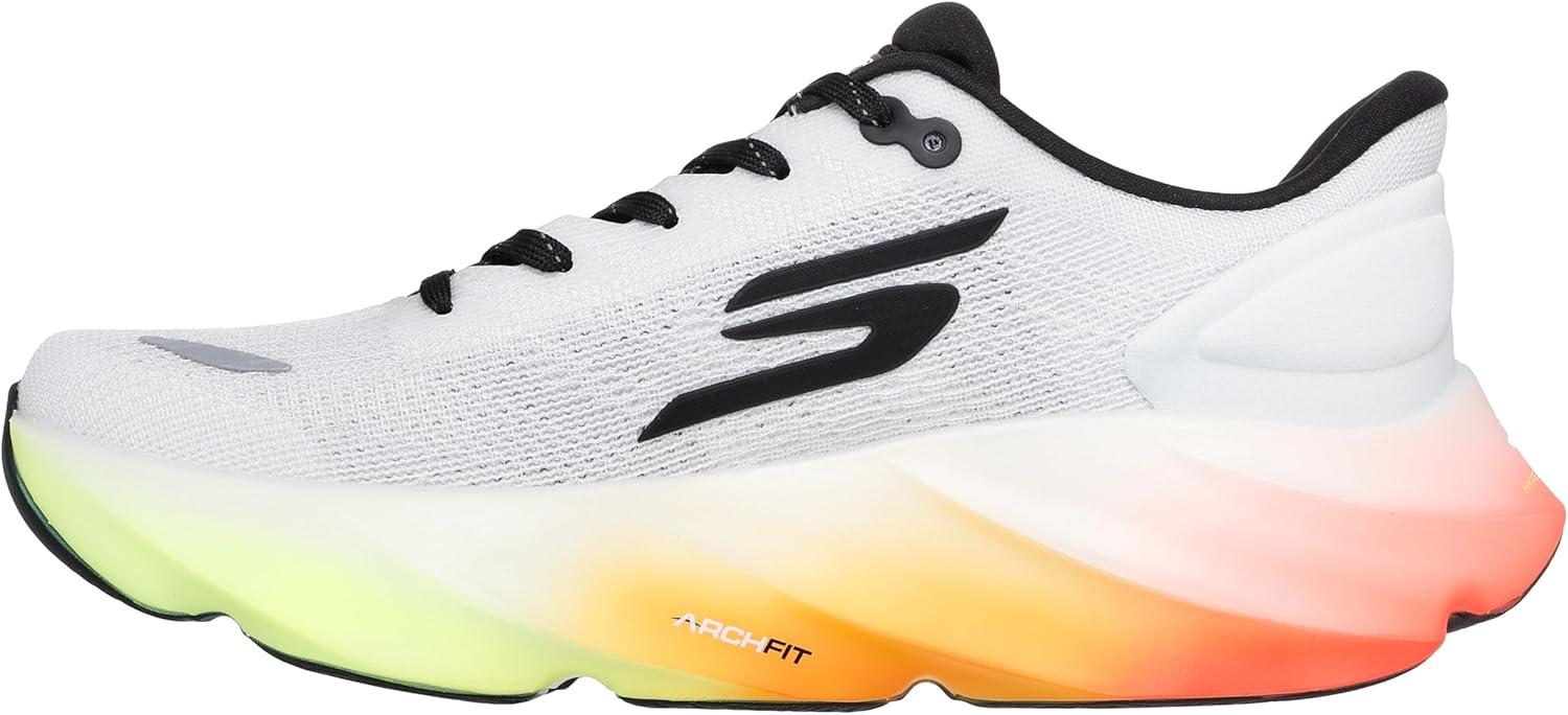 imageSkechers Mens Aero Burst SneakerWhiteBlackMulti