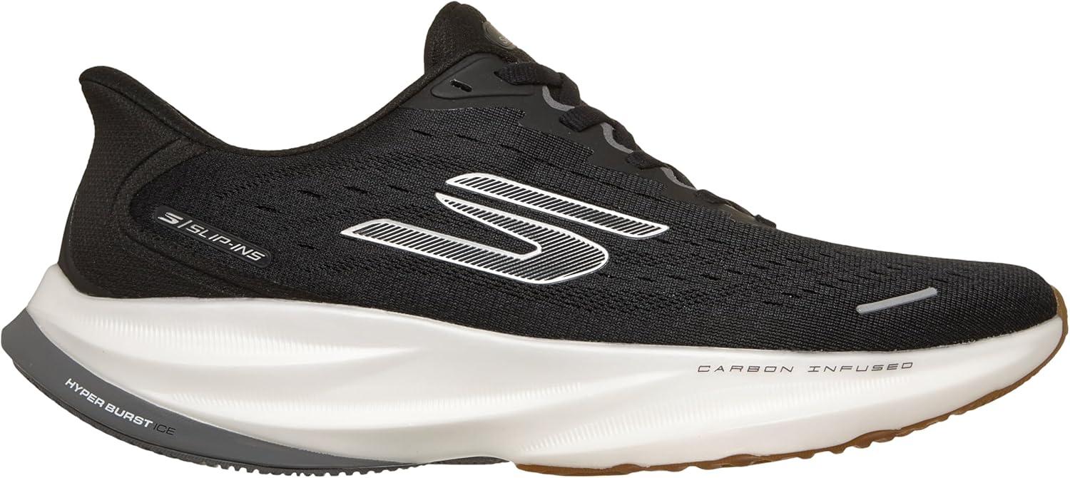 imageSkechers Mens Aero Spark Hands Free Slipins SneakerBlackWhite