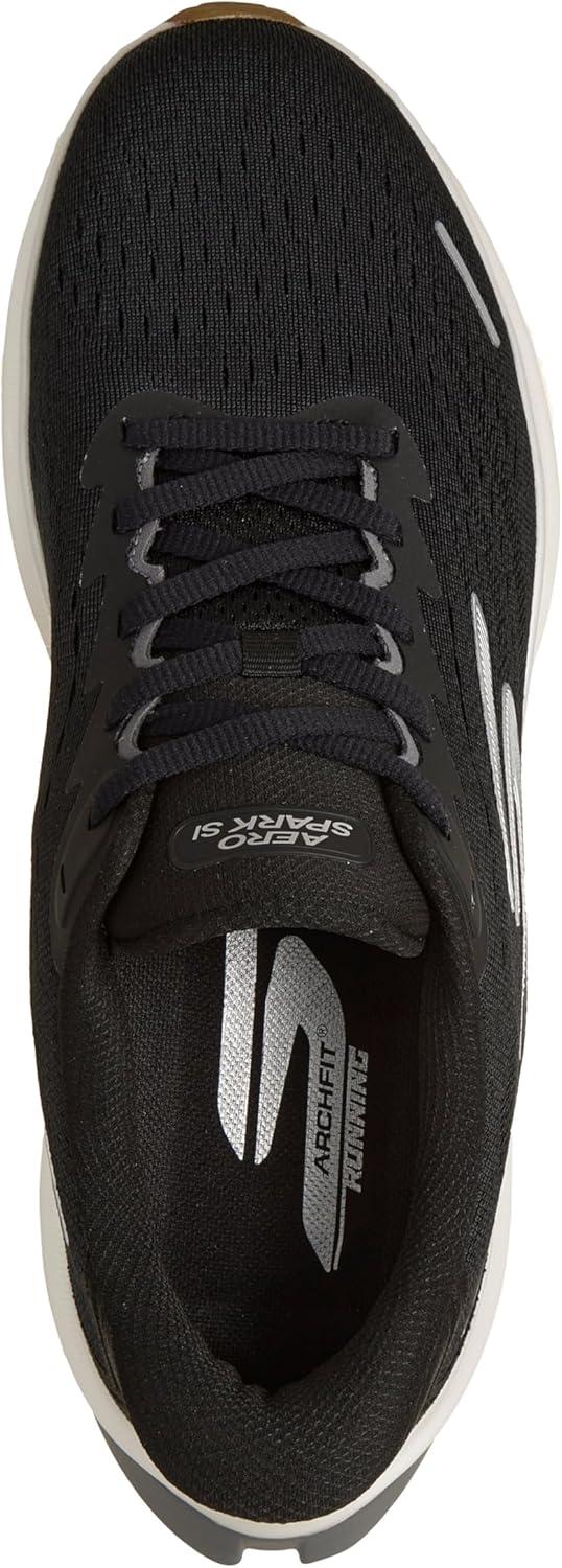imageSkechers Mens Aero Spark Hands Free Slipins SneakerBlackWhite