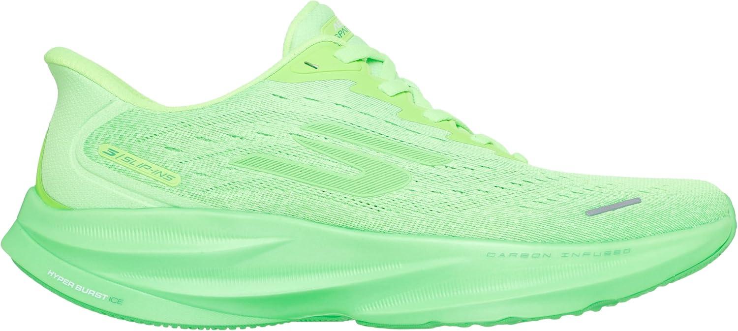 imageSkechers Mens Aero Spark Hands Free Slipins SneakerNeon LimeMulti