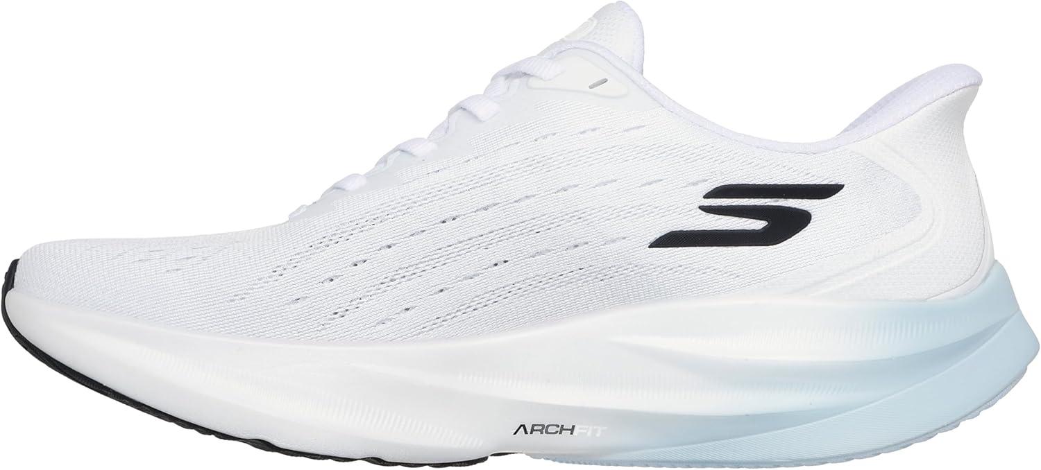 imageSkechers Mens Aero Spark Hands Free Slipins SneakerWhiteLight Blue