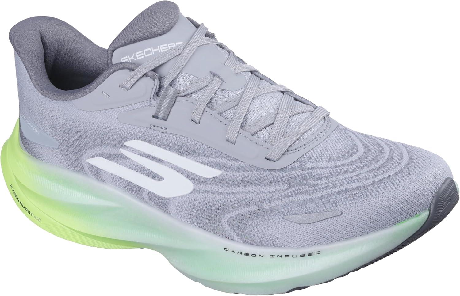 imageSkechers Mens Aero Spark SneakerGrayLime