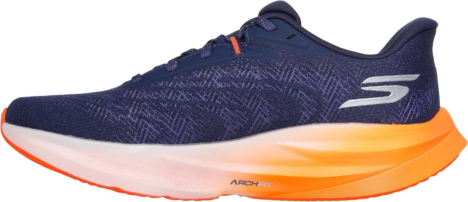 imageSkechers Mens Aero Spark SneakerNavyOrange