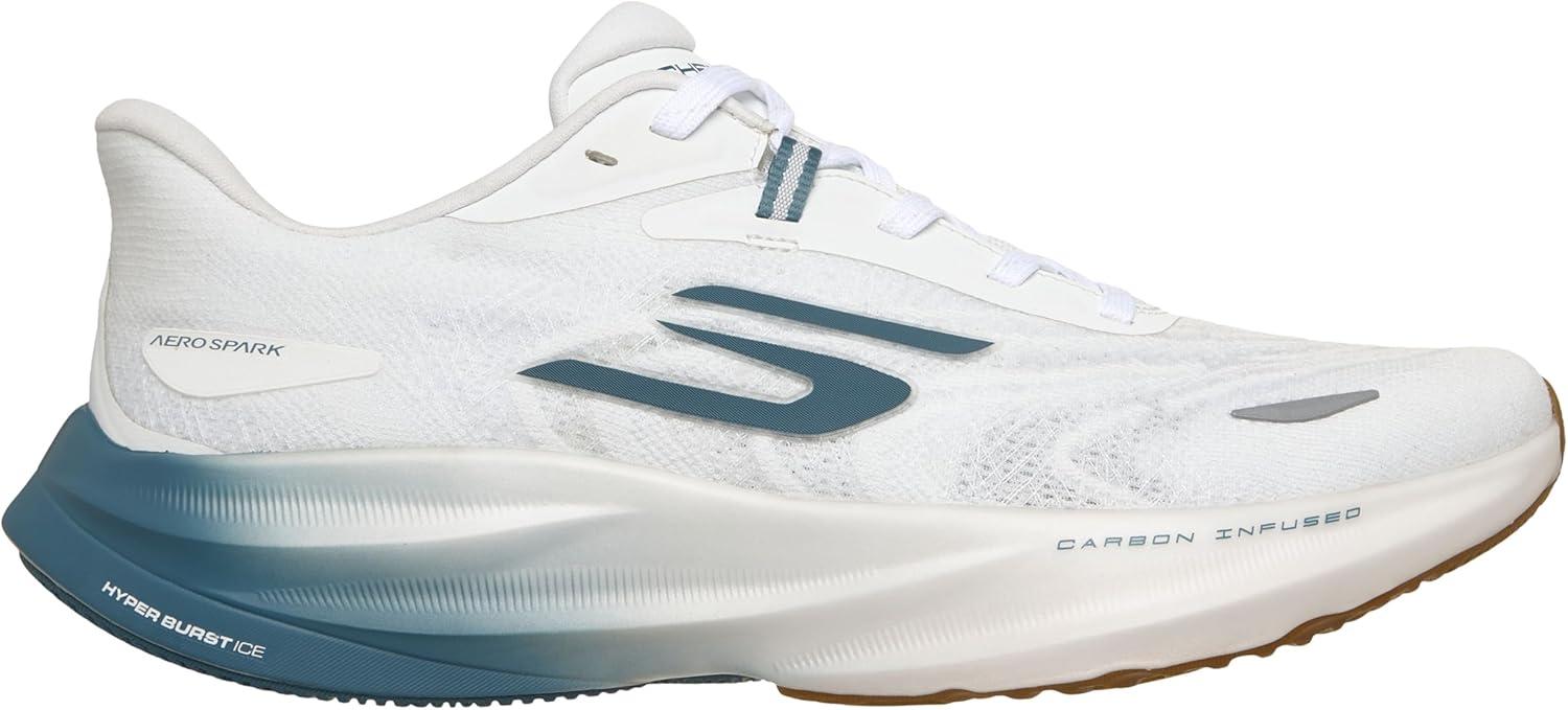 imageSkechers Mens Aero Spark SneakerWhiteBlue