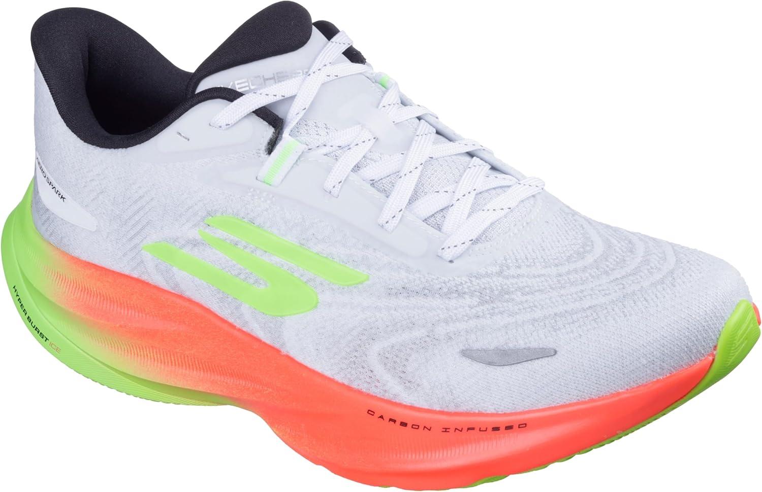 imageSkechers Mens Aero Spark SneakerWhiteMulti