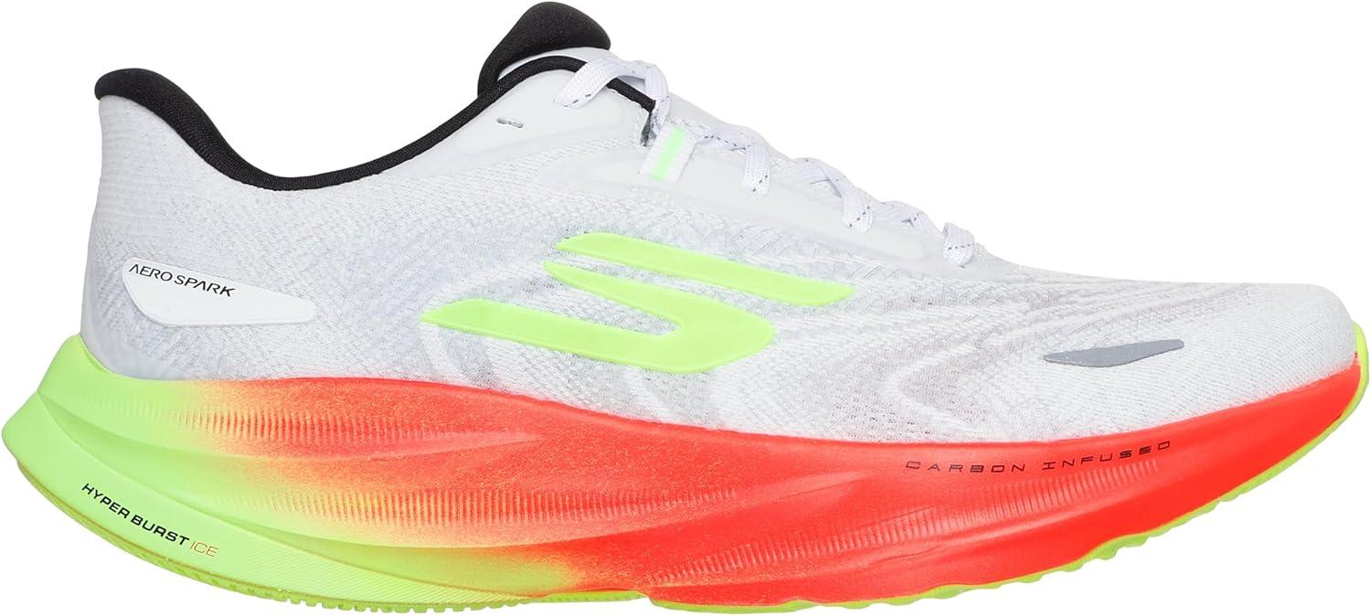 imageSkechers Mens Aero Spark SneakerWhiteMulti