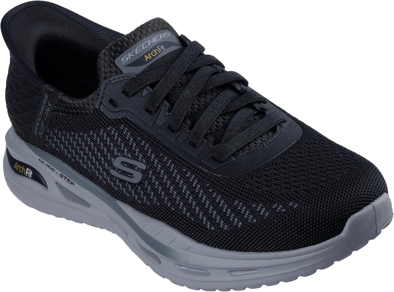 imageSkechers Mens Arch Fit Orvan DrexBlack