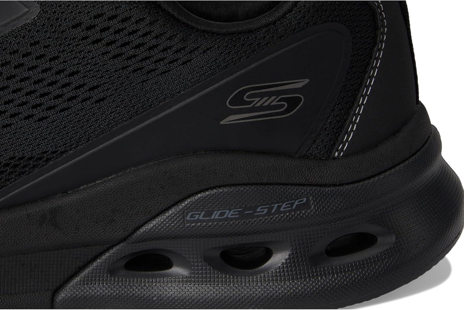 imageSkechers Mens Bobs Glide Step Arc Waves 20 Class RankBlackBlack