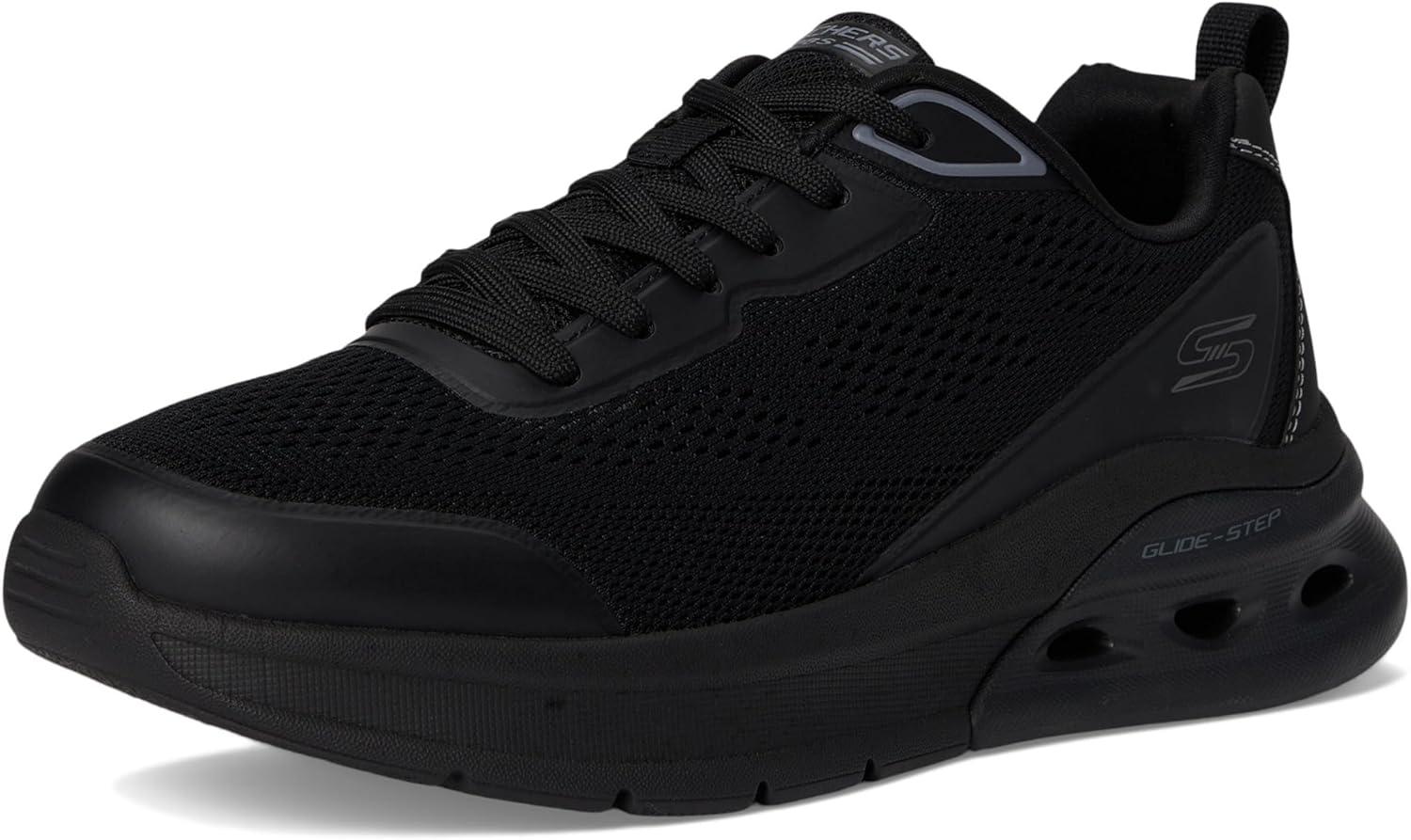 imageSkechers Mens Bobs Glide Step Arc Waves 20 Class RankBlackBlack