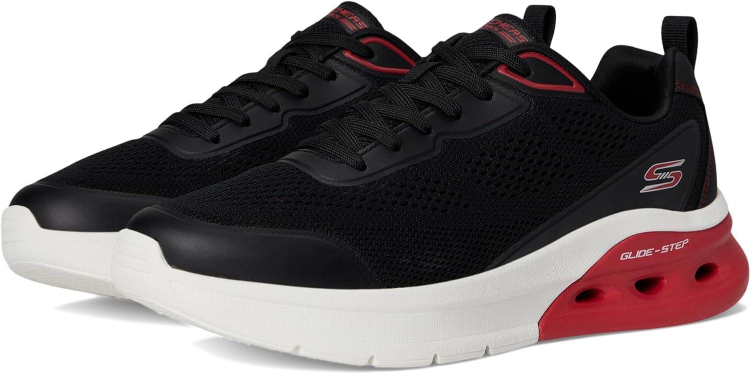 imageSkechers Mens Bobs Glide Step Arc Waves 20 Class RankBlackWhite