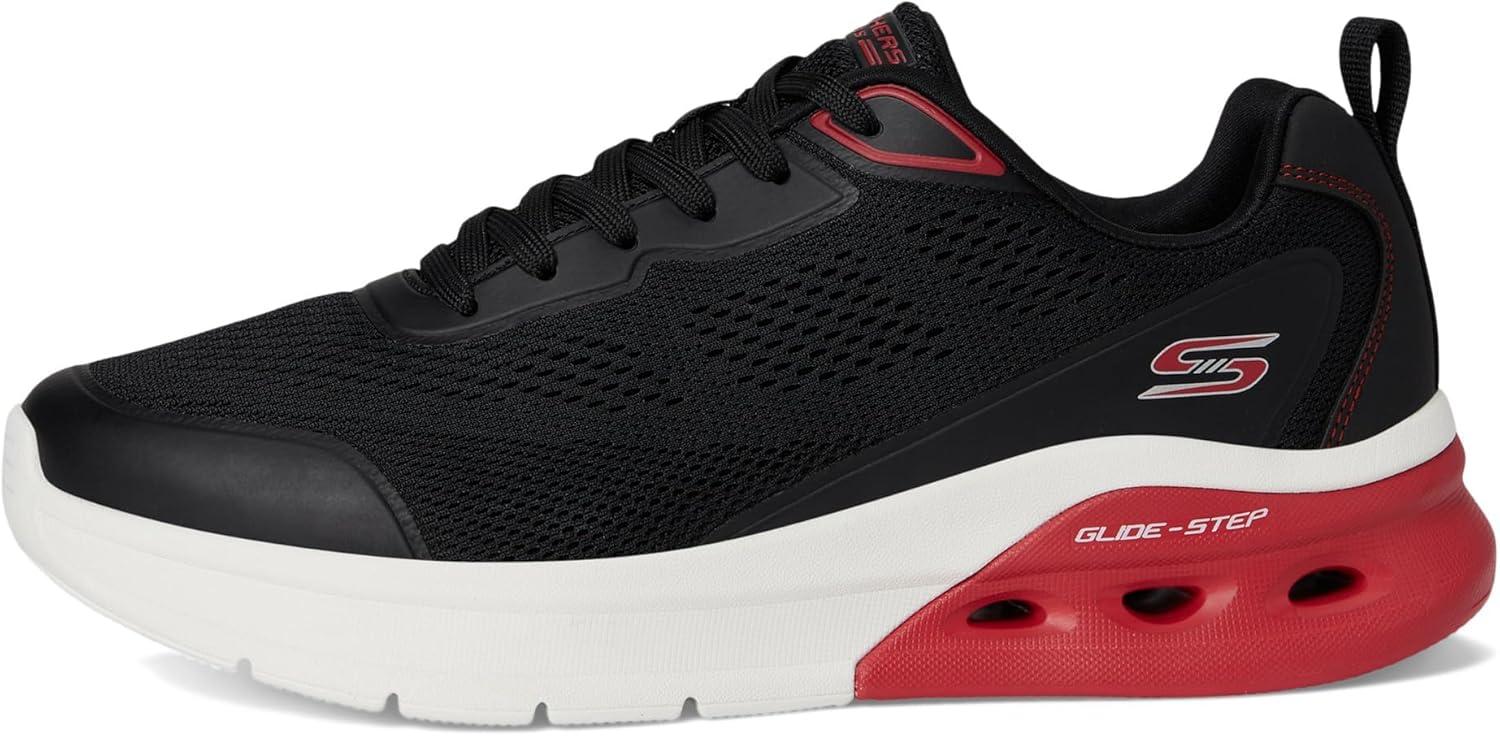 imageSkechers Mens Bobs Glide Step Arc Waves 20 Class RankBlackWhite