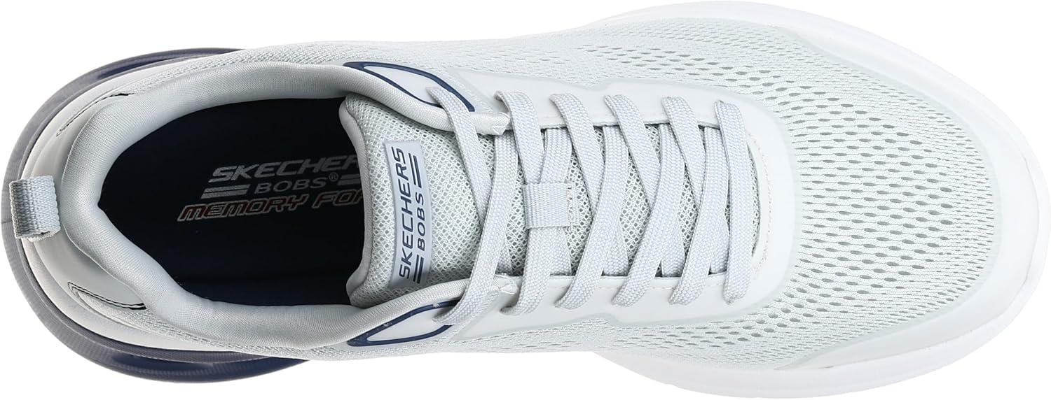 imageSkechers Mens Bobs Glide Step Arc Waves 20 Class RankGreyBlue