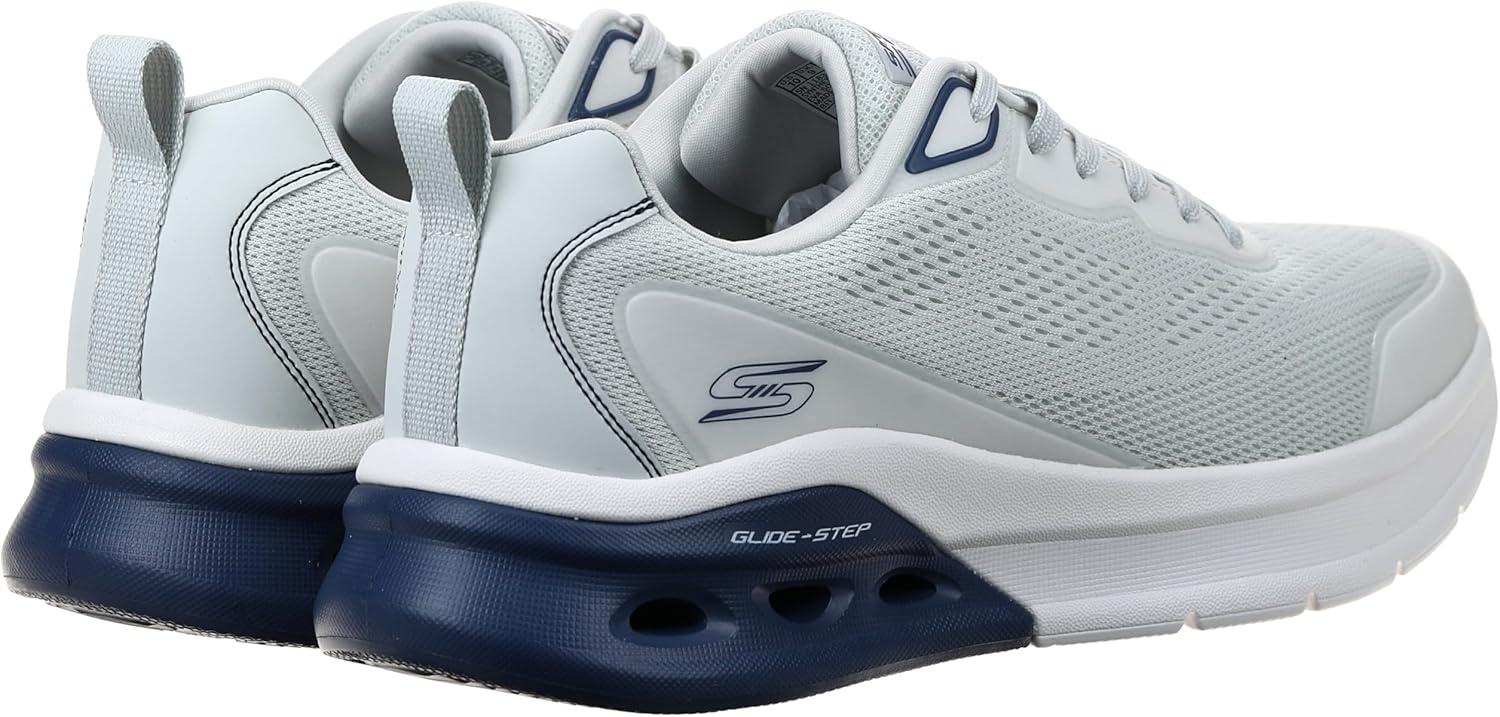 imageSkechers Mens Bobs Glide Step Arc Waves 20 Class RankGreyBlue