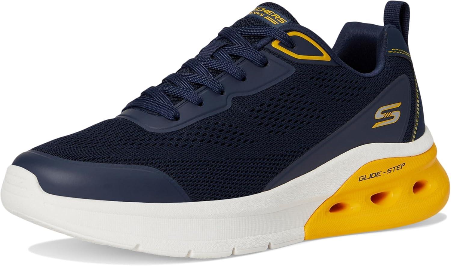 imageSkechers Mens Bobs Glide Step Arc Waves 20 Class RankNavy