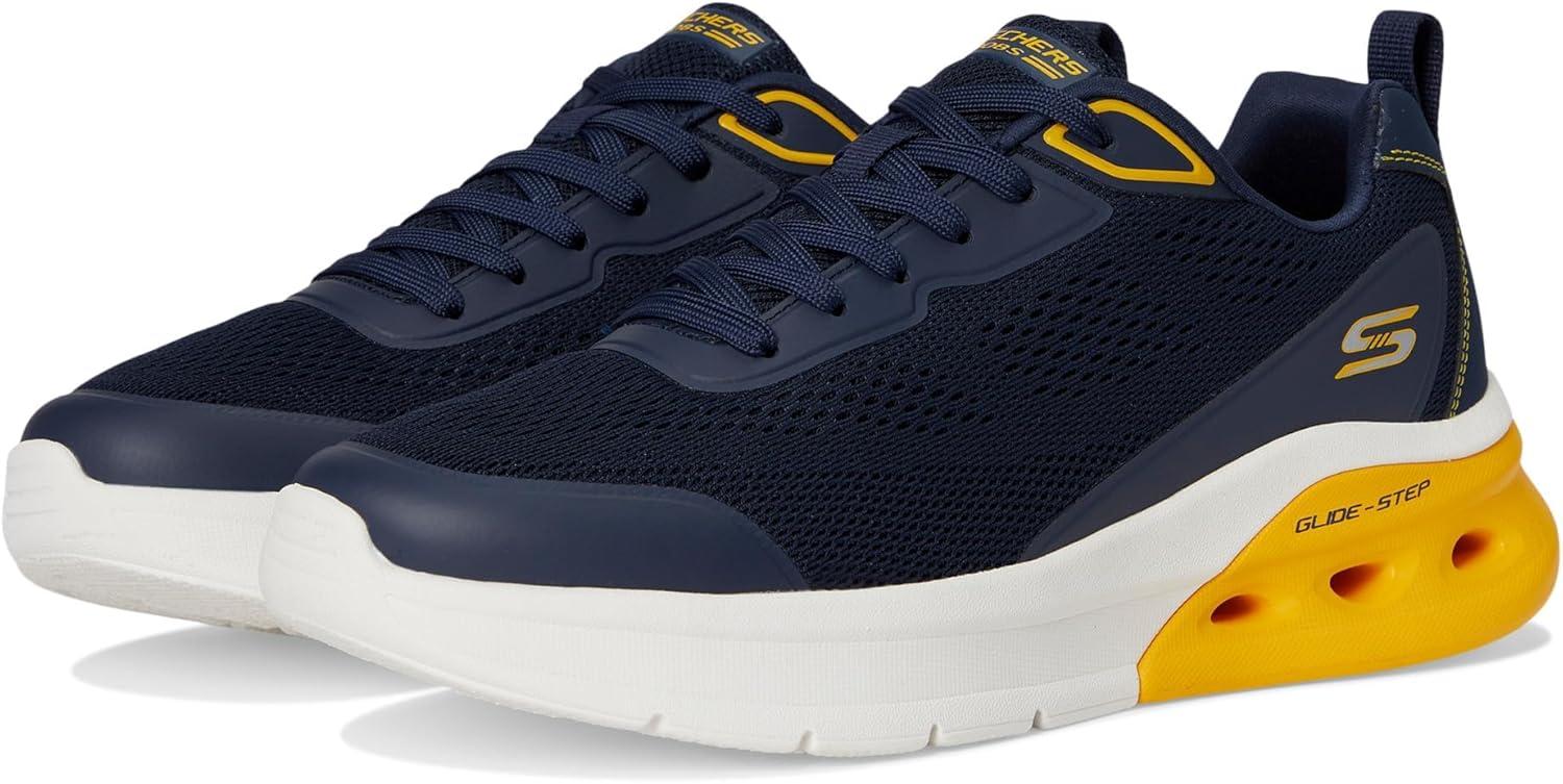 imageSkechers Mens Bobs Glide Step Arc Waves 20 Class RankNavy