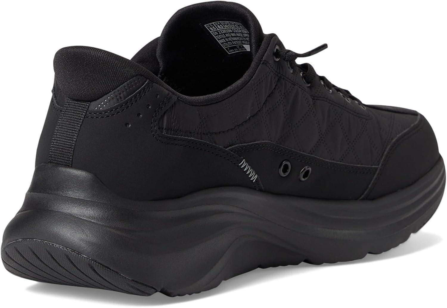 imageSkechers Mens Contour Foam Cozy Fit Hands Free SlipinBlackBlack