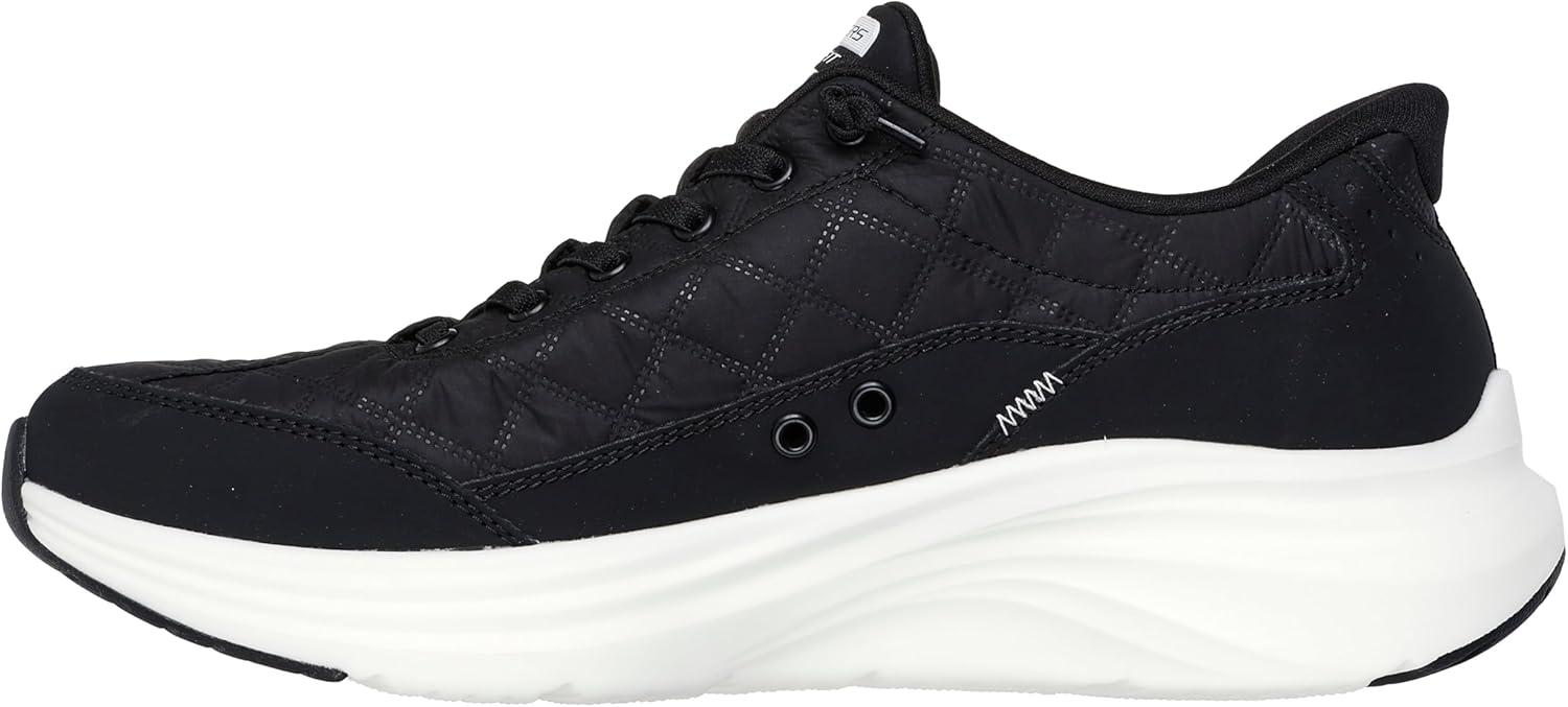 imageSkechers Mens Contour Foam Cozy Fit Hands Free SlipinBlackWhite