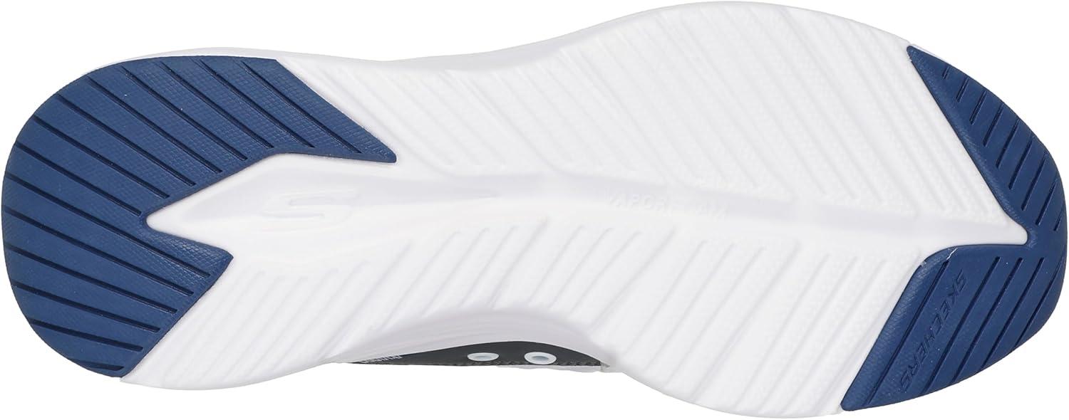 imageSkechers Mens Contour Foam Cozy Fit Hands Free SlipinWhiteNavy