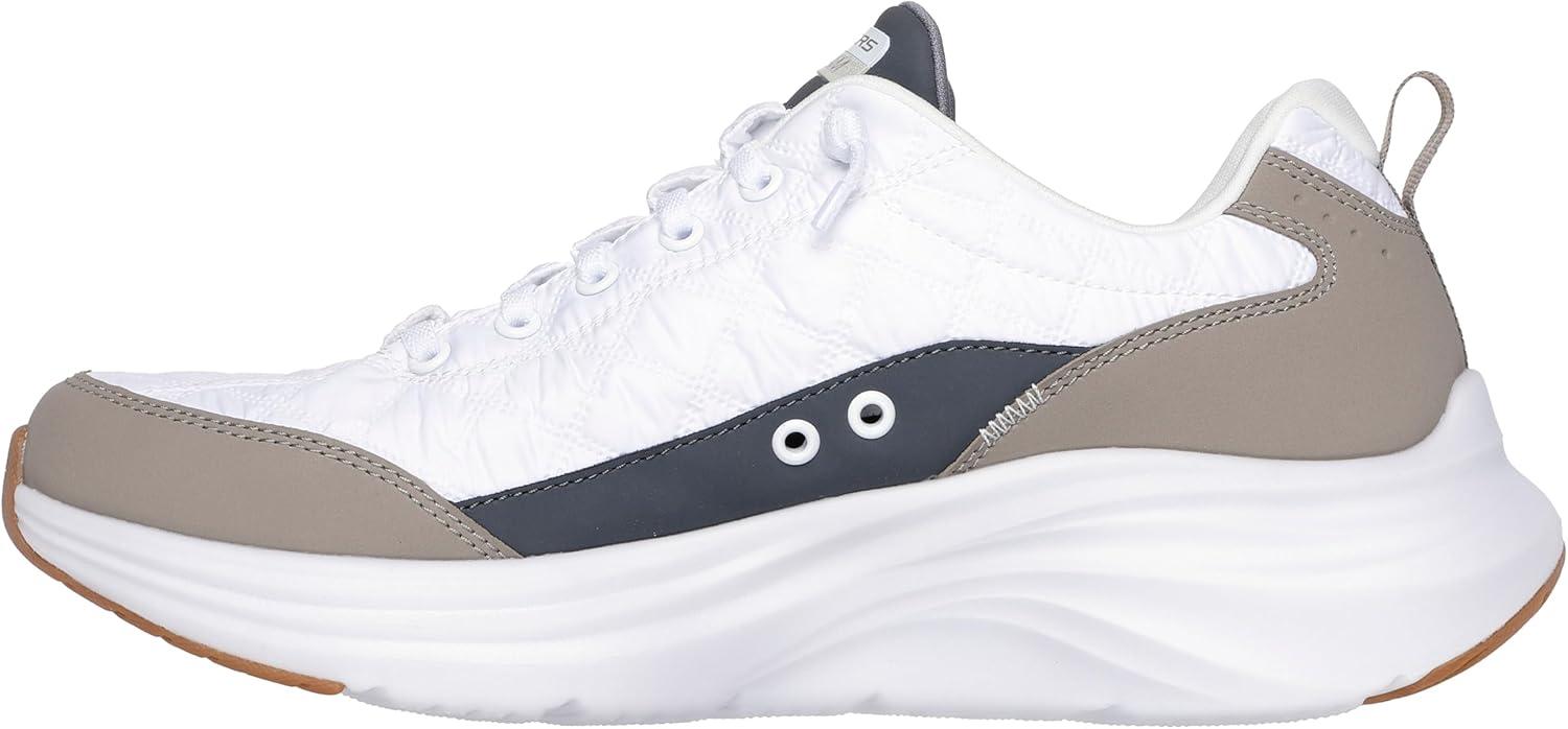 imageSkechers Mens Contour Foam Cozy Fit Hands Free SlipinWhiteTaupe